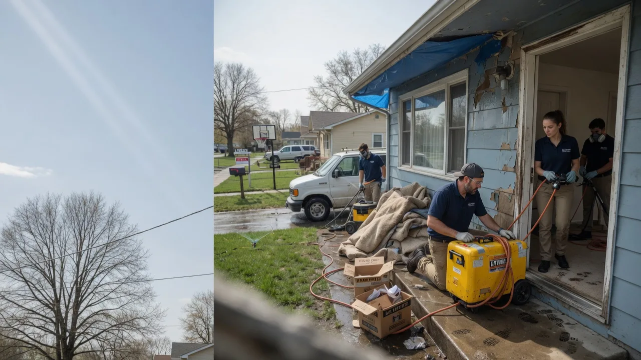 Basement Flood Cleanup in Brandywine, WV near me